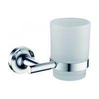 Стакан для зубных щеток с держателем WONZON & WOGHAND SIMPLE, Хром (WW-6521)