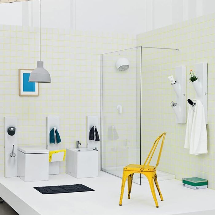 Artceram SOTTO UP Керамическая система с держателем туалетной бумаги, 20х95 см, цвет белый. Artceram SOTTO UP Керамическая система с держателем туалетной бумаги, 20х95 см, цвет белый.