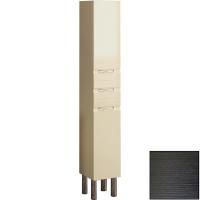 Шкаф пенал SanVit Прима 30 pprim с фактурой под дерево витые ручки Венге