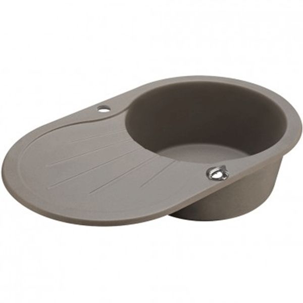 Кухонная мойка Акватон Паола 79 1A714032PA250 Серый шелк