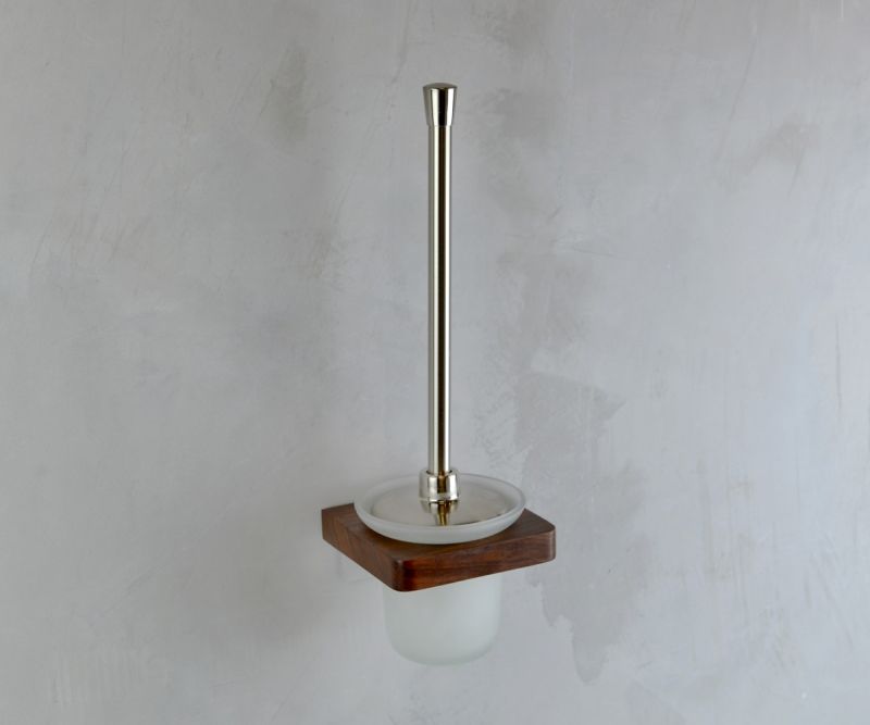 Ершик для унитаза Bronze de Luxe FOREST 10706C, матовый хром, артикул 10706C