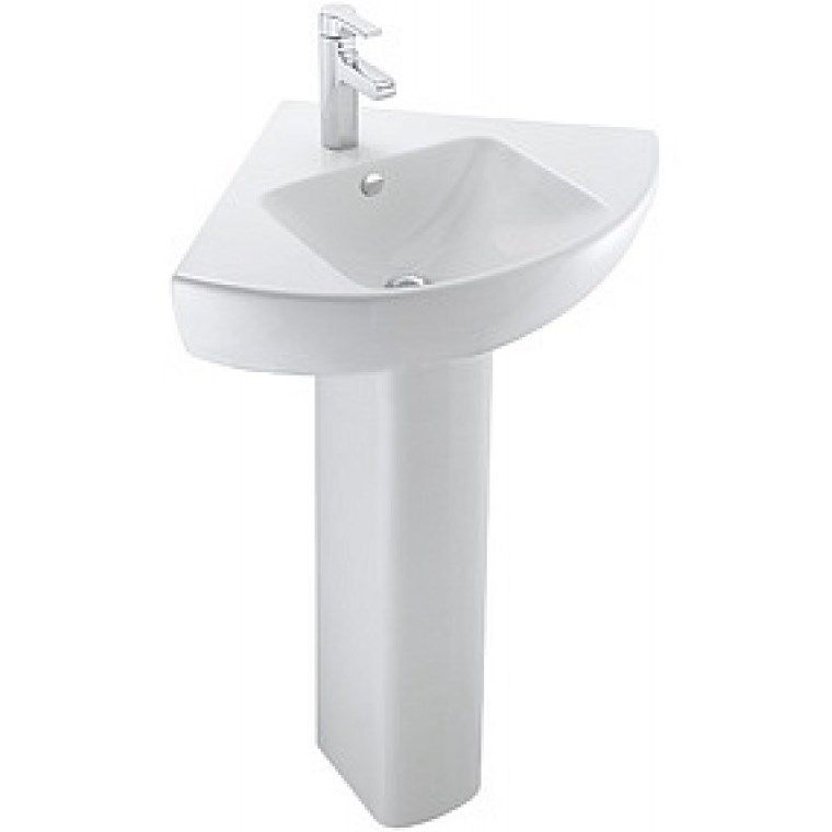 E4710-00 раковина ODEON UP углов1 отв. /50х50/ (бел)