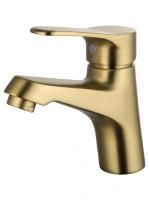 Смеситель для раковины WONZON & WOGHAND, Брашированное золото (WW-A40212-BG)