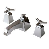 Devon Time Смеситель для раковины на 3 отв. с донным клапаном , цвет хром