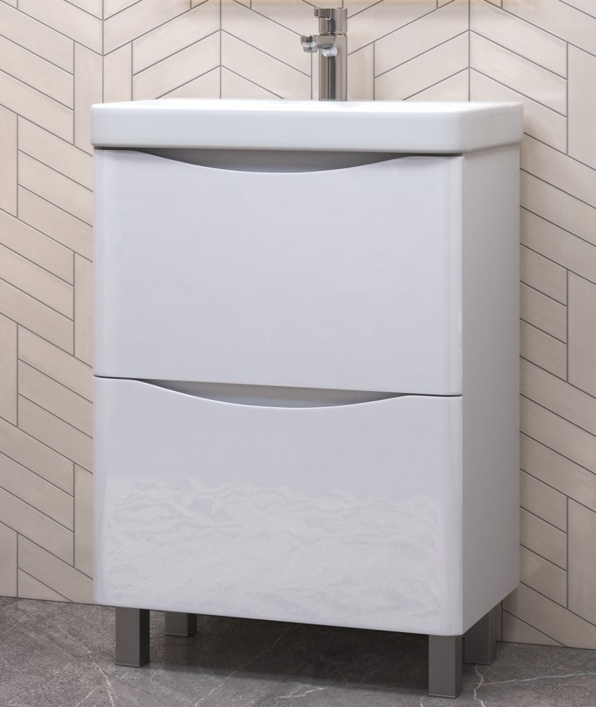 Тумба под раковину напольная VIGO Glem tn.GLE.9595.60.2Y, 60 см, артикул tn.GLE.9595.60.2Y