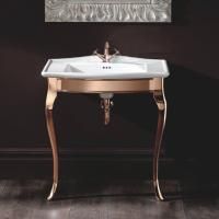 Devon Westminster Раковина полувстраиваемая (69,5х50см) с 1 отв., для консолей и баз, цвет: белый