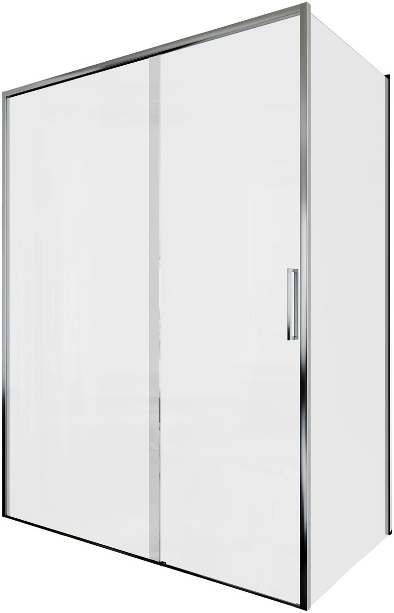 Душевой уголок Aquanet Pleasure Evo 150x90 AE65-150x90-CT профиль хром, прозрачное стекло Душевой уголок Aquanet Pleasure Evo 150x90 AE65-150x90-CT профиль хром, прозрачное стекло