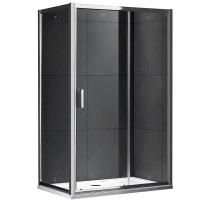 Душевой уголок Gemy S30191F-A90 160х90 профиль Хром стекло прозрачное Душевой уголок Gemy S30191F-A90 160х90 профиль Хром стекло прозрачное