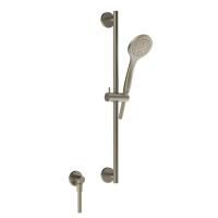 Gessi Emporio Emporio shower Штанга в комплекте с душевой лейкой, шланг 1,50 м и вывод воды, цвет: Finox Brushed Nickel