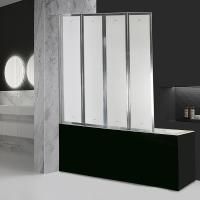 Шторка на ванну Cerutti SPA Bouna 131х139 профиль Хром стекло матовое Шторка на ванну Cerutti SPA Bouna 131х139 профиль Хром стекло матовое
