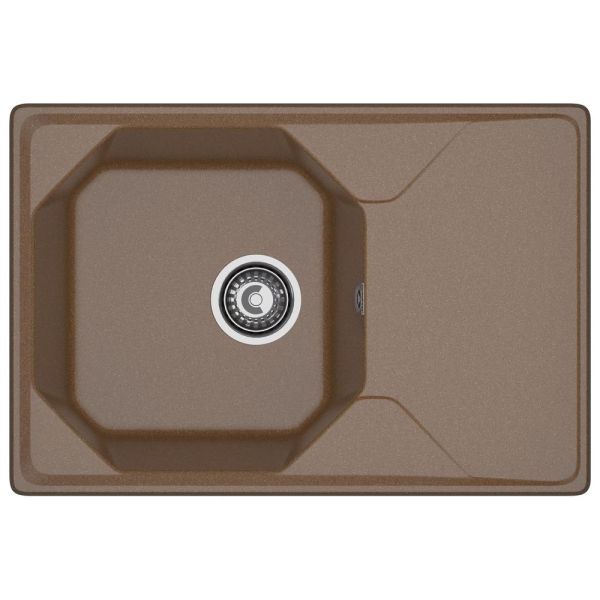 Кухонная мойка GranFest UNIQUE 740L, терракот