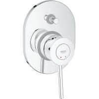 Смеситель для ванны с душем  GROHE BAU 29047000 (хром), шт Смеситель для ванны с душем  GROHE BAU 29047000 (хром), шт