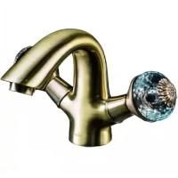 Смеситель для умывальника FLORA, бронза_Комплект