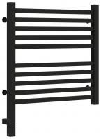 Полотенцесушитель электрический "МОДУС 3.0" 500х500 / МЭМ левый (Матовый чёрный)