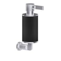 GESSI INCISO Дозатор для жидкого мыла настенный, цвет: черный/finox GESSI INCISO Дозатор для жидкого мыла настенный, цвет: черный/finox