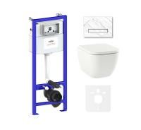 Комплект 6 в 1 Lavinia Boho One Rimless 75110118, премиум с каменной клавишей