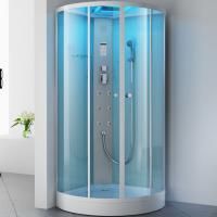 Душевая кабина SSWW W1017 90х90 с гидромассажем профиль Белый задняя стенка Белая Душевая кабина SSWW W1017 90х90 с гидромассажем профиль Белый задняя стенка Белая