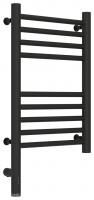 Полотенцесушитель электрический "БОГЕМА 3.0" прямая 500х300 / МЭМ левый (Тёмный титан муар)