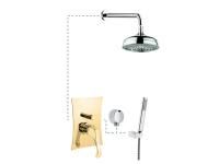Emmevi Ares, душевой комплект 760OR, цвет золото Emmevi Ares, душевой комплект 760OR, цвет золото
