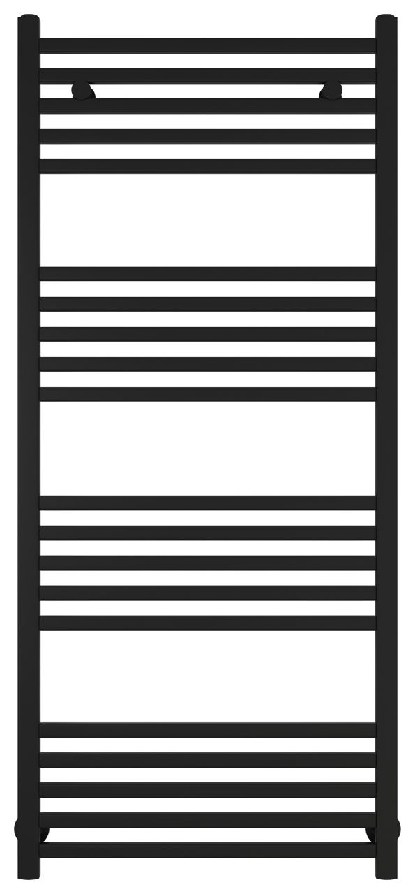 Полотенцесушитель водяной МОДУС 1200х500 (Матовый Чёрный)