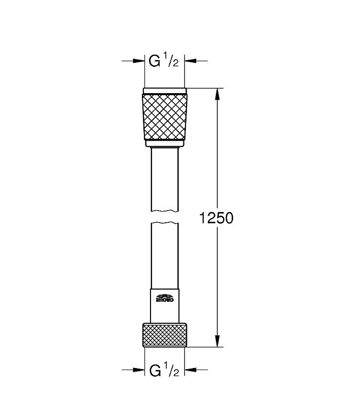 Душевой шланг GROHE Silverflex, 1250 мм, холодный рассвет (28362GL0) Душевой шланг GROHE Silverflex, 1250 мм, холодный рассвет (28362GL0)
