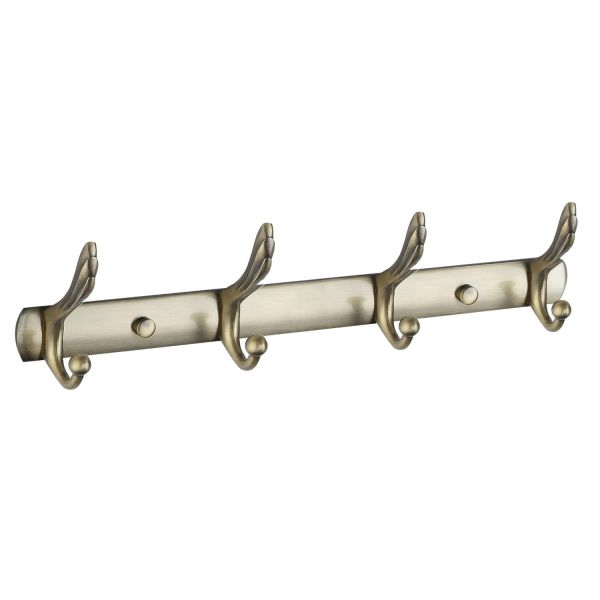 Планка с крючками Savol S-00114C, бронза