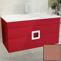 Тумба с раковиной SanVit Квадро Lux New 75 kkvadn075 в цвете Ral подвесная Капучино Тумба с раковиной SanVit Квадро Lux New 75 kkvadn075 в цвете Ral подвесная Капучино