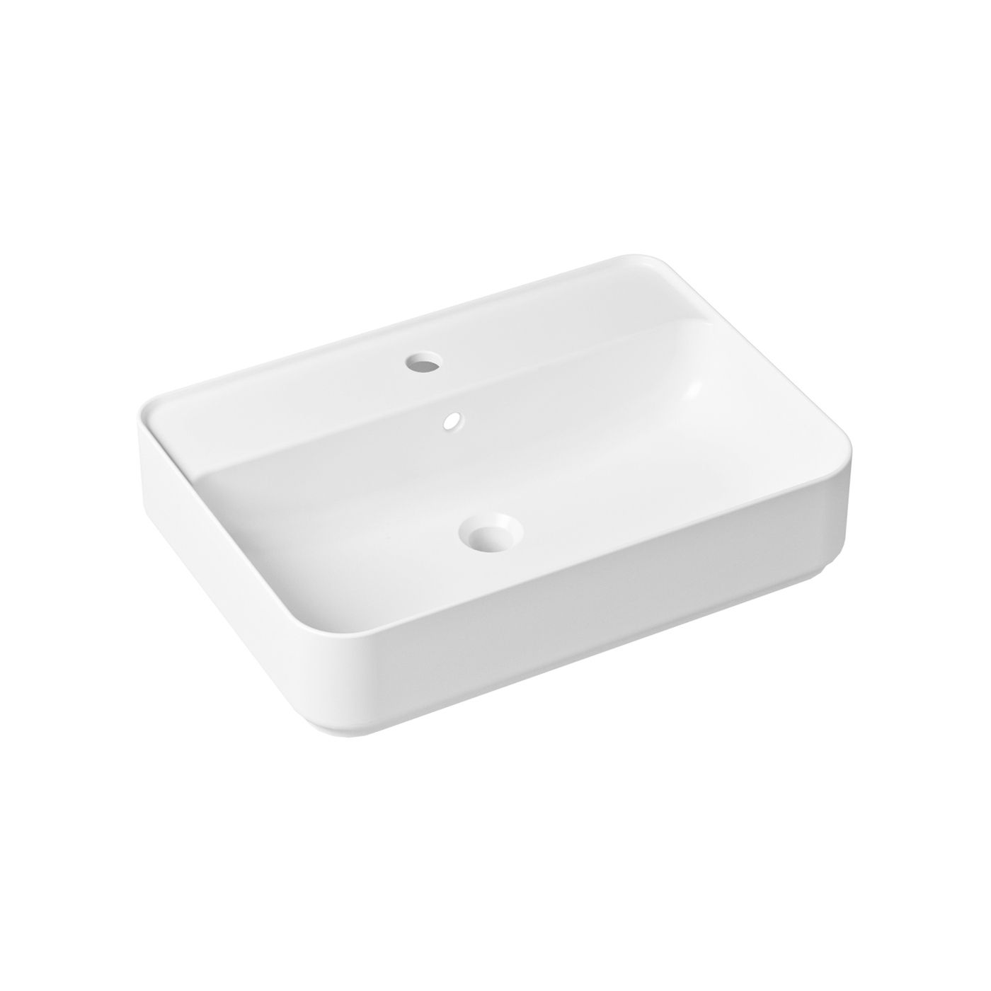 Раковина накладная для ванной комнаты Lavinia Boho Bathroom Sink Slim 33311008, умывальник из фарфора, ширина 60 см Раковина накладная для ванной комнаты Lavinia Boho Bathroom Sink Slim 33311008, умывальник из фарфора, ширина 60 см