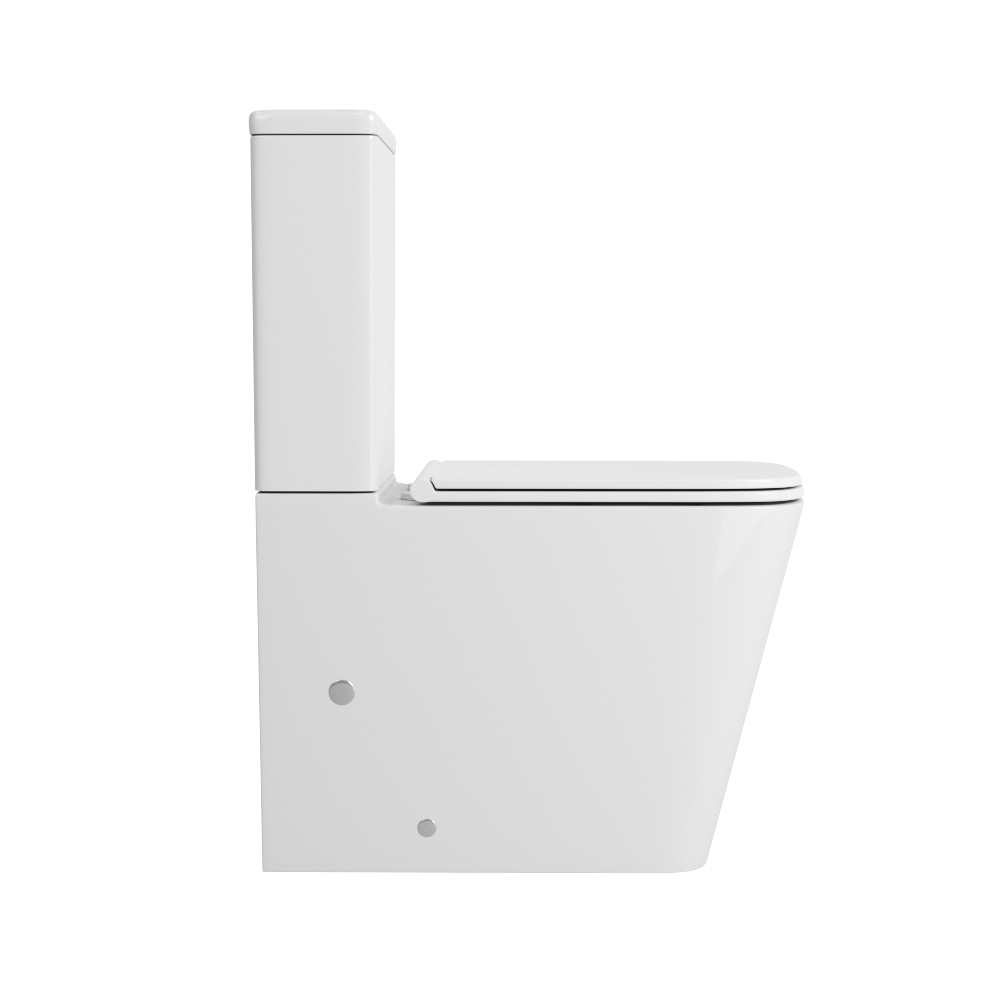 Чаша унитаза-компакта напольного безободкового OWL Vatter Ruta-G  с сиденьем DP микролифт