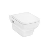 Унитаз, Hansgrohe, CreekTide Q, безободковый (с открытым смывным краем), тип установки-подвесной, ширина, мм-365, глубина, мм-540, высота, мм-400, форма чаши-прямоугольная, выпуск-горизонтальный, материал-керамика, бачок-необходима система инсталляции, ск