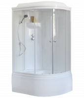 Душевая кабина Royal Bath RB 8120BK6-WT (белое/прозрачное) левая Душевая кабина Royal Bath RB 8120BK6-WT (белое/прозрачное) левая