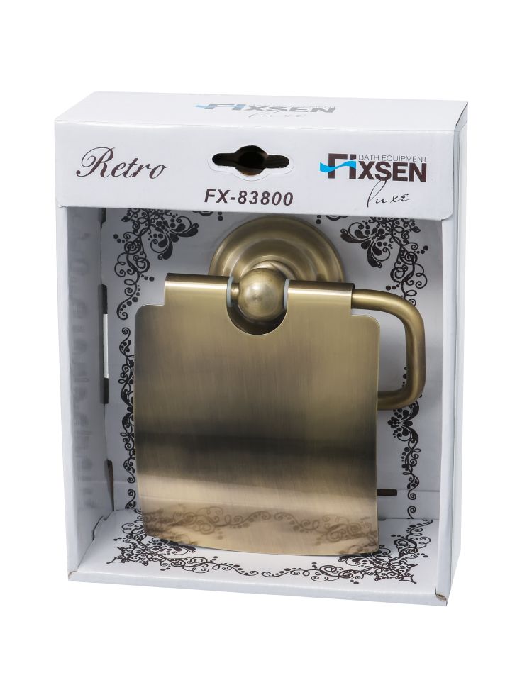 Держатель туалетной бумаги Fixsen Retro FX-83810 Бронза, артикул FX-83810