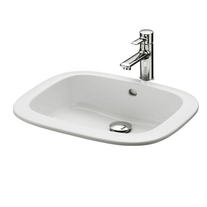 TOTO PUBLIC Раковина 530x450x177мм, встраиваемая сверху, без отв.под смеситель, с переливом, CeFiONtect, цвет: белый (9шт поступят в апреле 2024) TOTO PUBLIC Раковина 530x450x177мм, встраиваемая сверху, без отв.под смеситель, с переливом, CeFiONtect, цвет: белый (9шт поступят в апреле 2024)