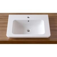 Раковина врезная для ванной комнаты Lavinia Boho Bathroom Sink 33312009, умывальник из фарфора, ширина 60 см Раковина врезная для ванной комнаты Lavinia Boho Bathroom Sink 33312009, умывальник из фарфора, ширина 60 см