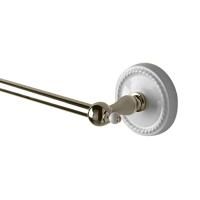 Devon DOROTHY полотенцедержатель настенный, 61см, держатели цвет: никель блестящий/белый