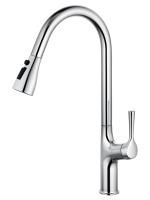 Смеситель для кухни с выдвижным изливом WONZON & WOGHAND, Хром (WW-AE54123-CR)