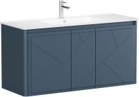 Тумба под раковину Allen Brau Paris 120 1.360004.BGM синий матовый
