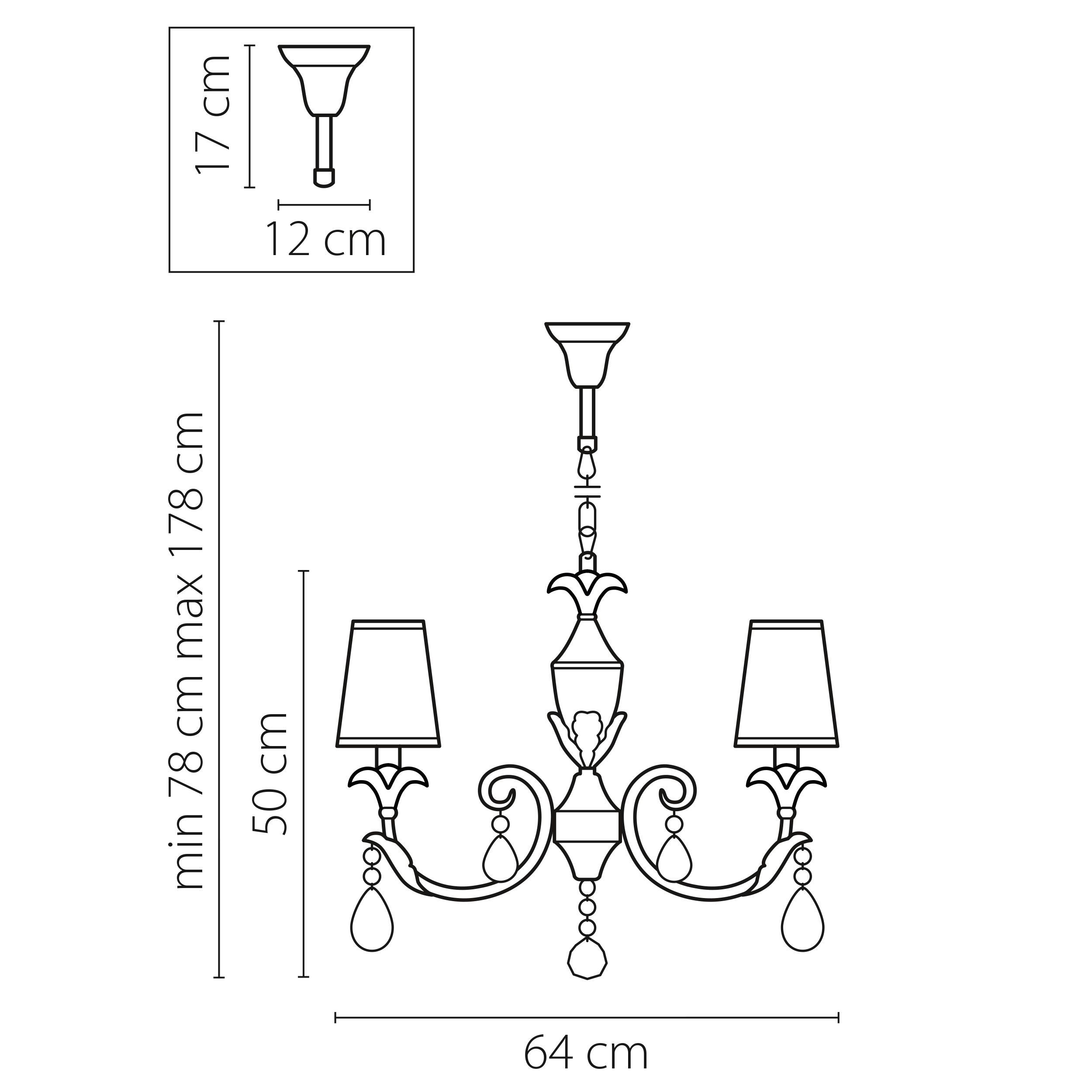 Люстра подвесная Cappa Lightstar Premium 691064