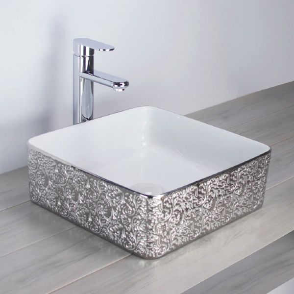 Раковина Melana 36 MLN-A430BF Белая, Золото Раковина Melana 36 MLN-A430BF Белая, Золото