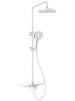 AQM 8002W Душевая система для душа со смесителем,  Белый AQM 8002W Душевая система для душа со смесителем,  Белый