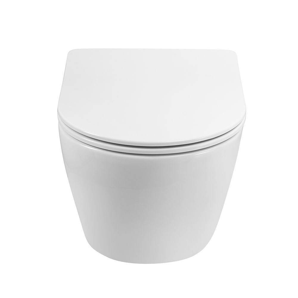 SANREMO Унитаз подвесной безободковый с сиденьем AM026CHR/SC, артикул AM026CHR/SC