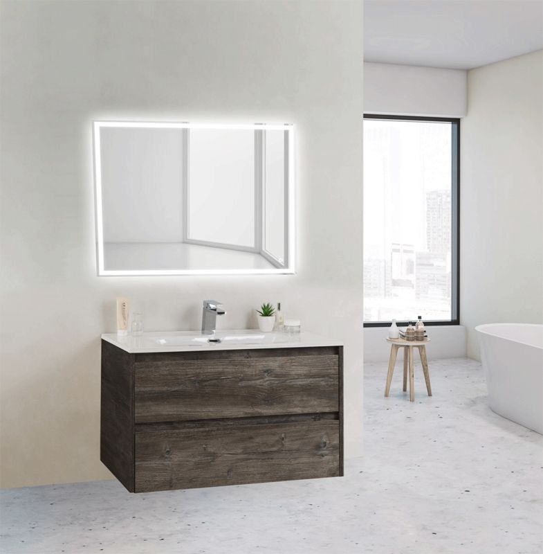 Тумба под раковину BelBagno KRAFT 39-500/390-2C-SO-PP подвесная Pino Pasadena Тумба под раковину BelBagno KRAFT 39-500/390-2C-SO-PP подвесная Pino Pasadena