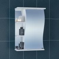 Зеркальный шкаф СаНта Волна 60 с подсветкой, правый 101016