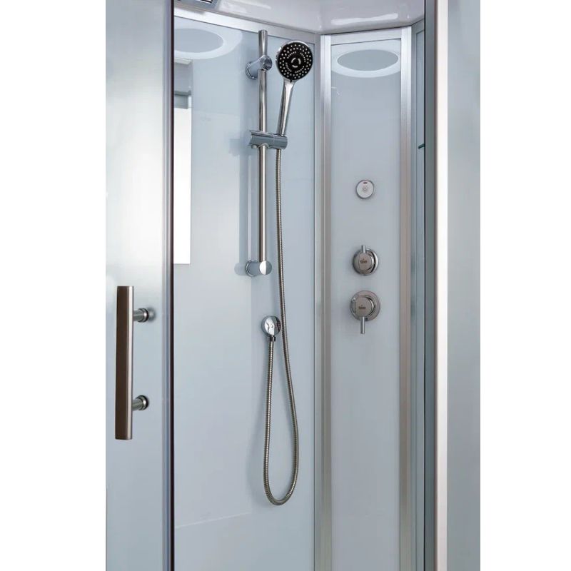 Душевая кабина Timo Standart Silver Fabric T-6601SF, 100x100x220