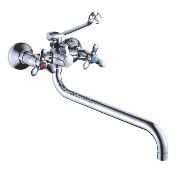 Смеситель для ванны Cron CN2612-2, хром