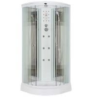 Душевая кабина Niagara NG-7012 120х120 профиль Белый задняя стенка Зеркальная Душевая кабина Niagara NG-7012 120х120 профиль Белый задняя стенка Зеркальная