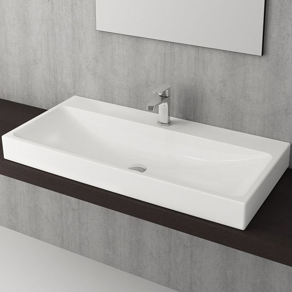 Раковина Bocchi Scala Arch 1079 Белая глянцевая