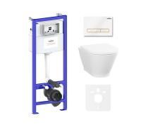 Комплект 6 в 1 Lavinia Boho Elegant Rimless 87561081, премиум с пластиковой клавишей