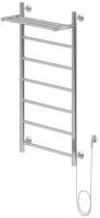 Полотенцесушитель электрический Aquanet Mauro 100х50 Тэн справа , с полкой