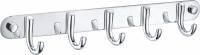Вешалка с 5 крючками для ванной WONZON & WOGHAND, Хром (WW-9384-5)